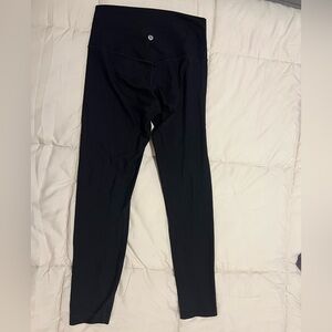 Lululemon black leggings 25”